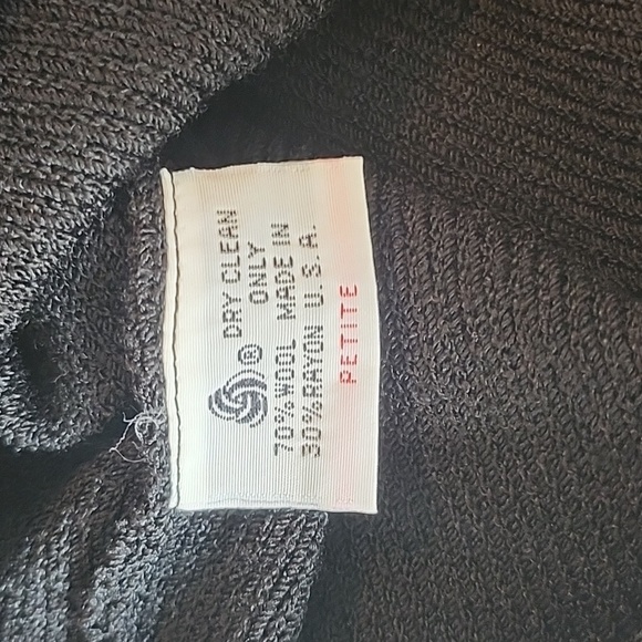 Vintage Steve Fabrikant Wool Knit Dress - Picture 4 of 11